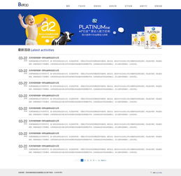 構建卓越母嬰食品官網 天津網站建設與網絡技術開發指南